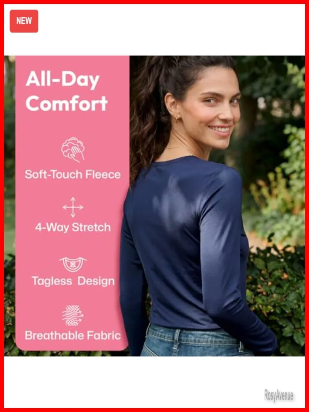 Thermal Underwear Set Fleece Lined Long Johns Women Winter Base Layer